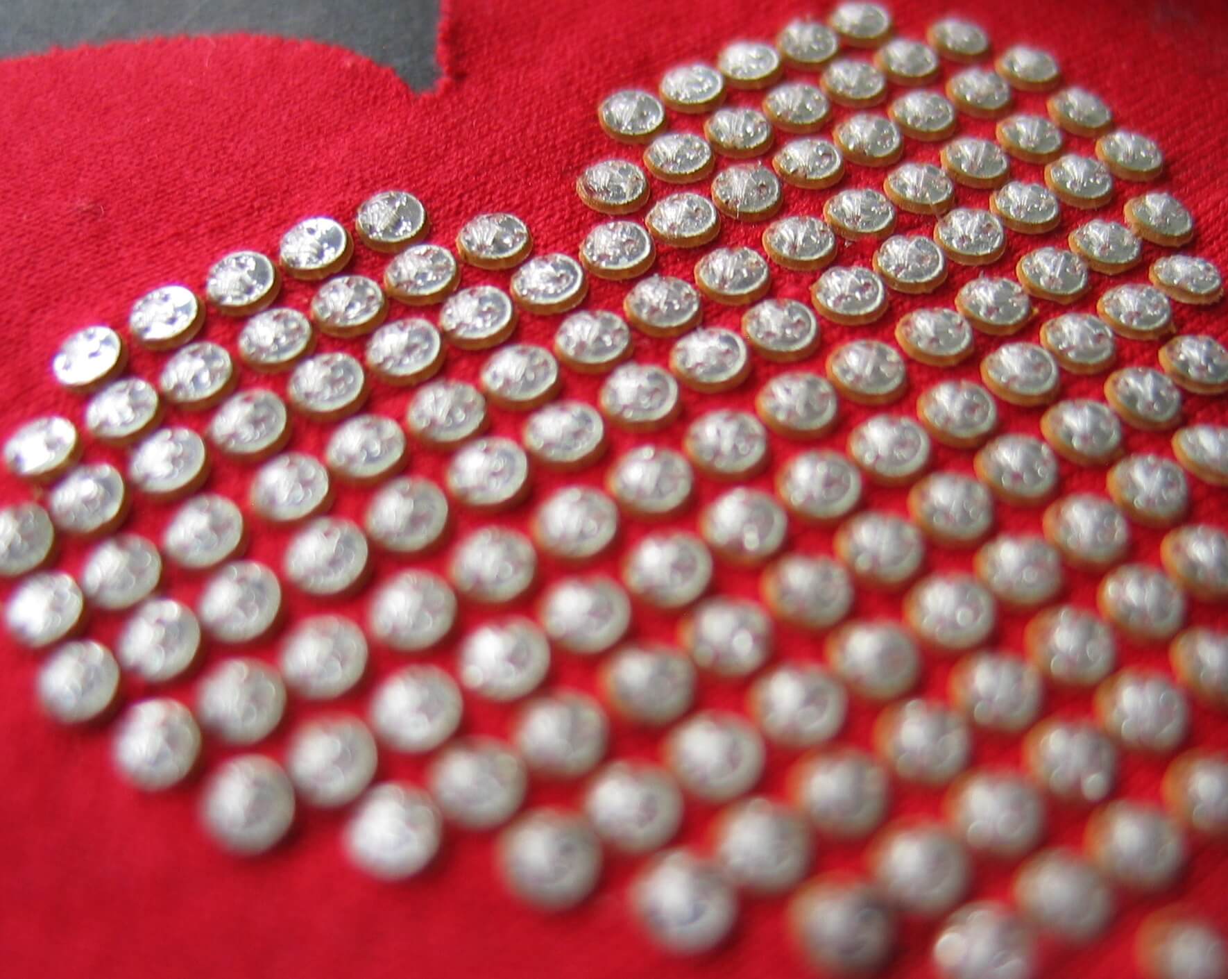 Rhinestone effect